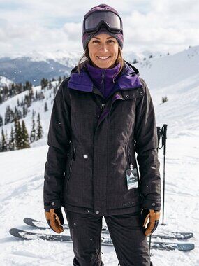 Burton The White Collection Baby Cakes TWC Ski Snowboarding Snow Jacket Coat 3